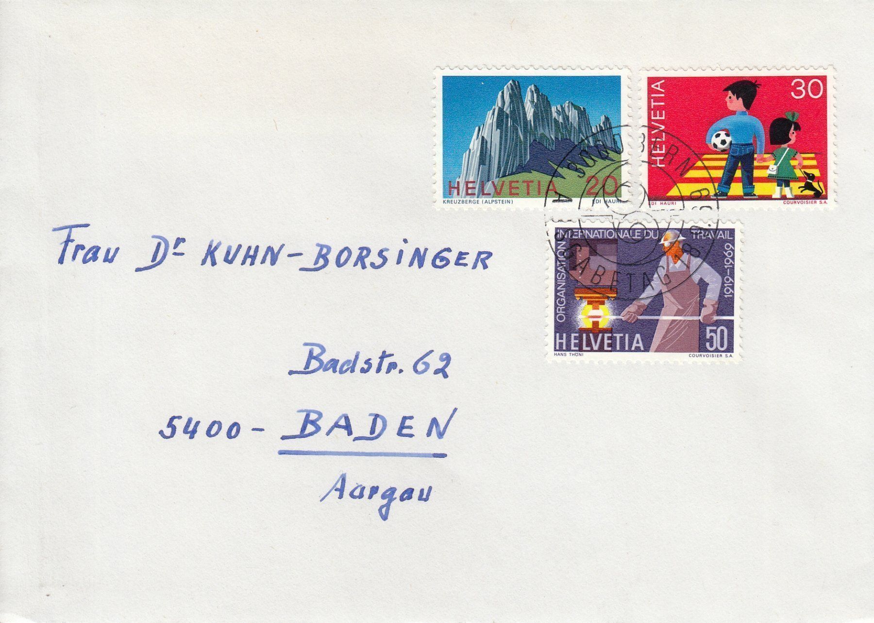 Tutti i francobolli: 1969 468-70 Kreuzberge FDC – Usato da Spreitenbach venduto da Mustang_1105