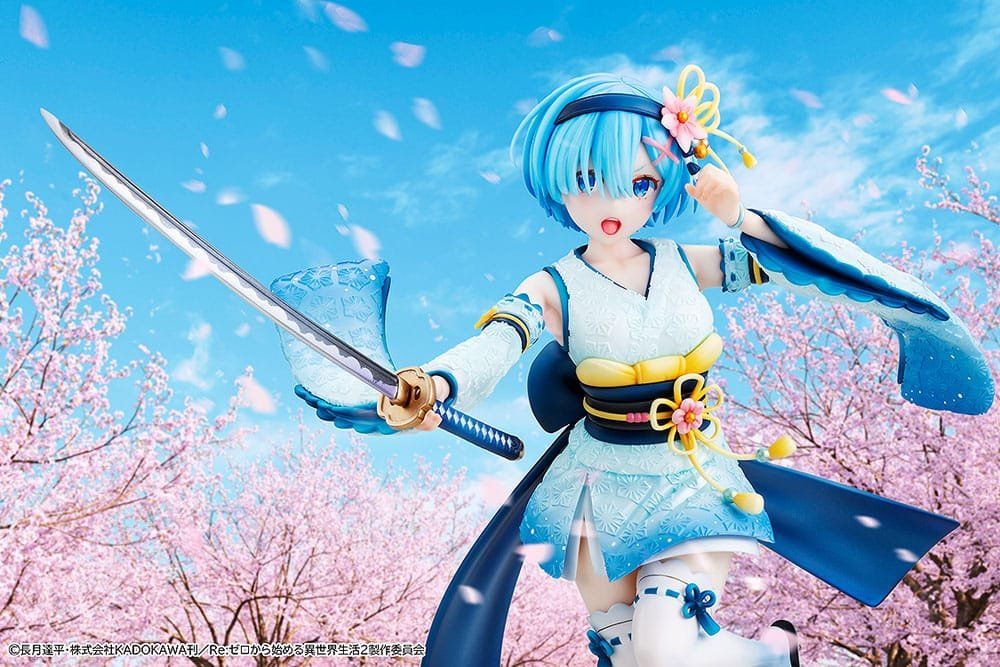 Statuette: Re:ZERO -1/7 Rem Combat Outfit Ver. 22 cm – Nuovo e nell'imballaggio originale da St-Imier venduto da ATTAKSHOP 8