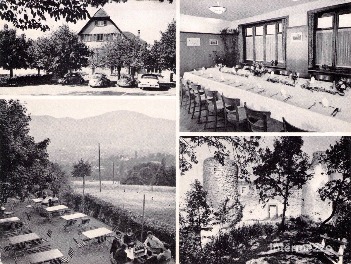 Ansichtskarten: Dornach SO // Restaurant Schlosshof – Gebraucht aus Basel von intermezzo12