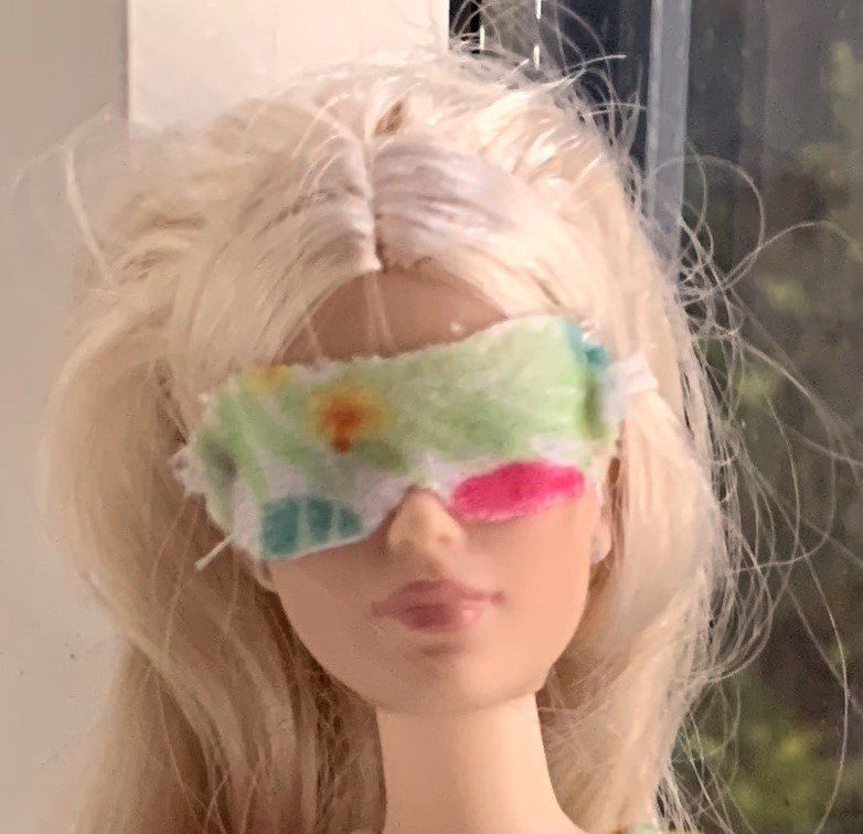 Bambole: BARBIE-PYJAMA MIT SCHLAFMASKE  **NEU** – Nuovo (secondo la descrizione) da Starrkirch-Wil venduto da Evelyne222 2
