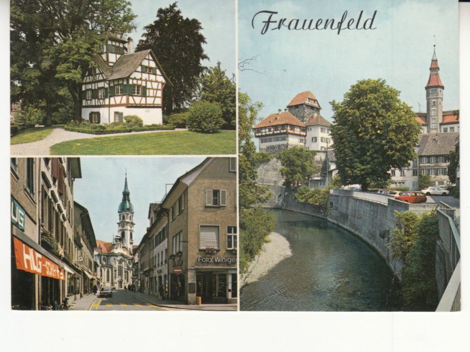 Cartoline postali: Frauenfeld, ca. 1980 – Usato da Bürglen TG venduto da StampGraf