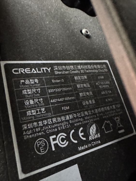 Creality Imprimante 3D: Ender 3 3D Drucker - Ideal für den Einstieg! – D'occasion à Waltenschwil par YippihYahYeh 1