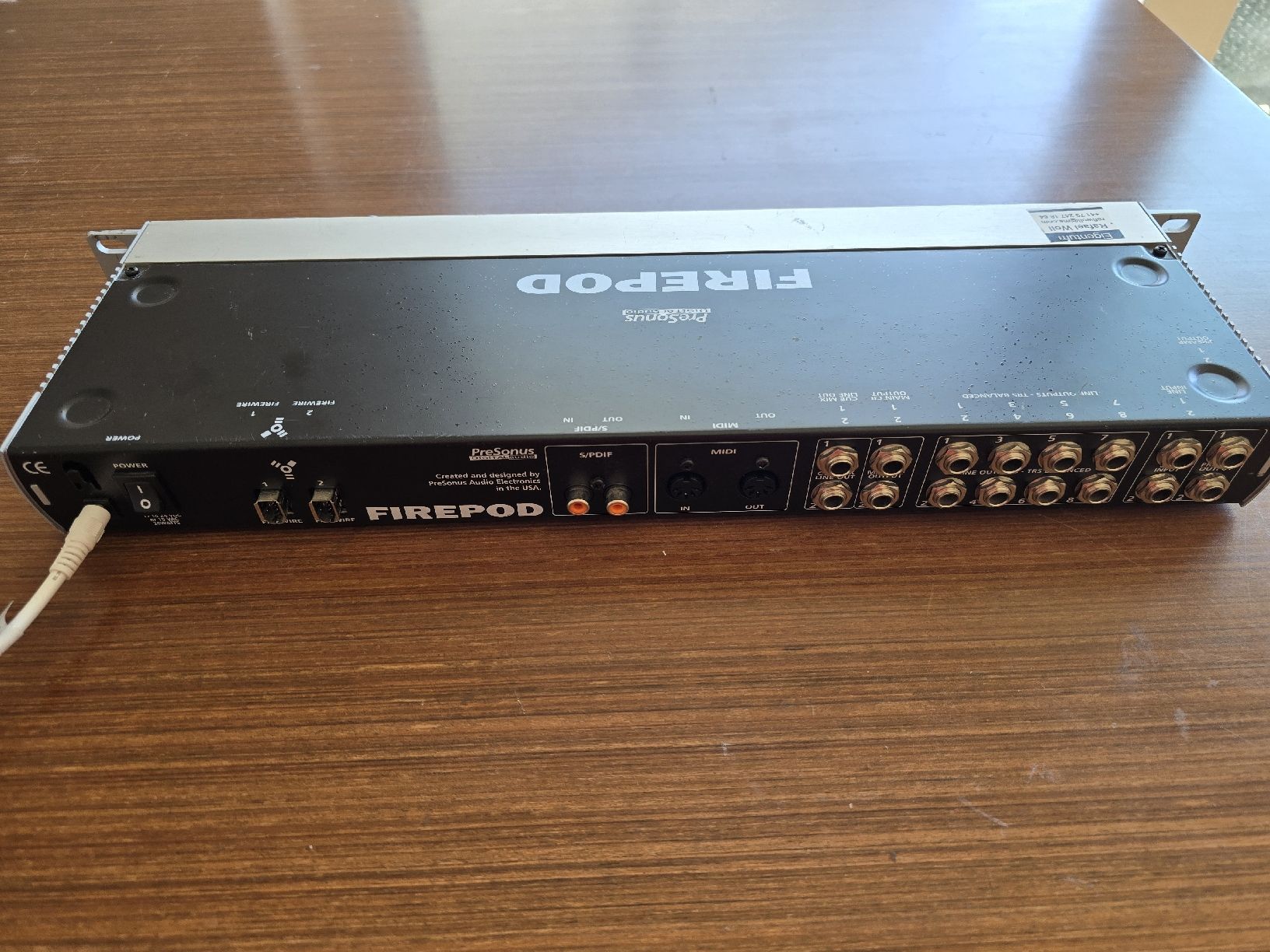 PreSonus Equipement studio: PreSonus FIREPOD (FP10) Rack-Audiointerface – D'occasion à Vacallo par bog_dan 1
