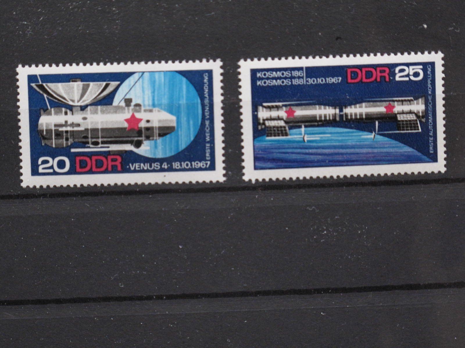 Tutti i francobolli: DDR 1968 Raumfahrt Erfolge ** – Usato da Wil SG venduto da fva01
