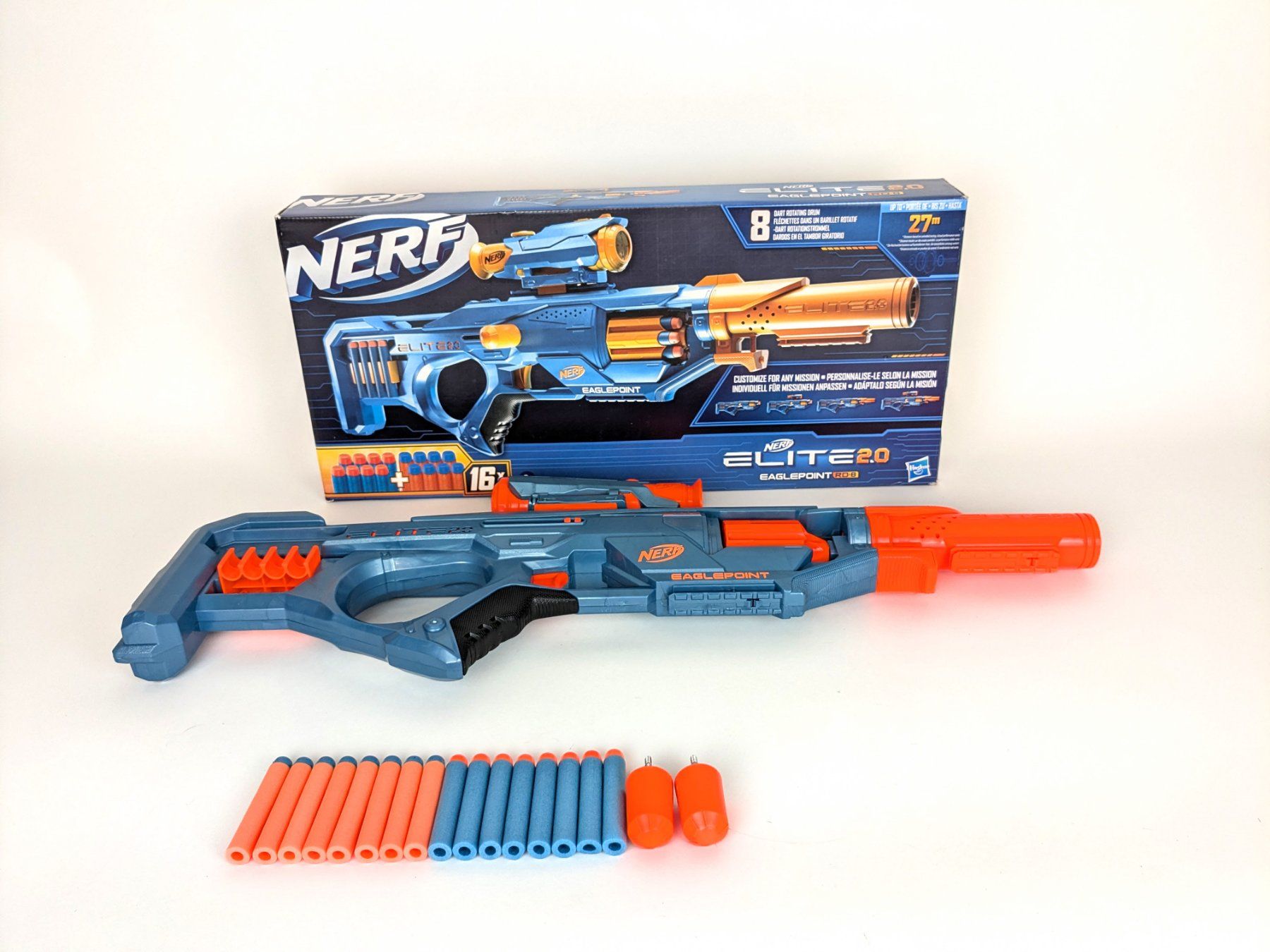 Nerf Giocattoli: NERF Eaglepoint RD - 8 – Nuovo (secondo la descrizione) da Thun venduto da Restwert_Thun 1