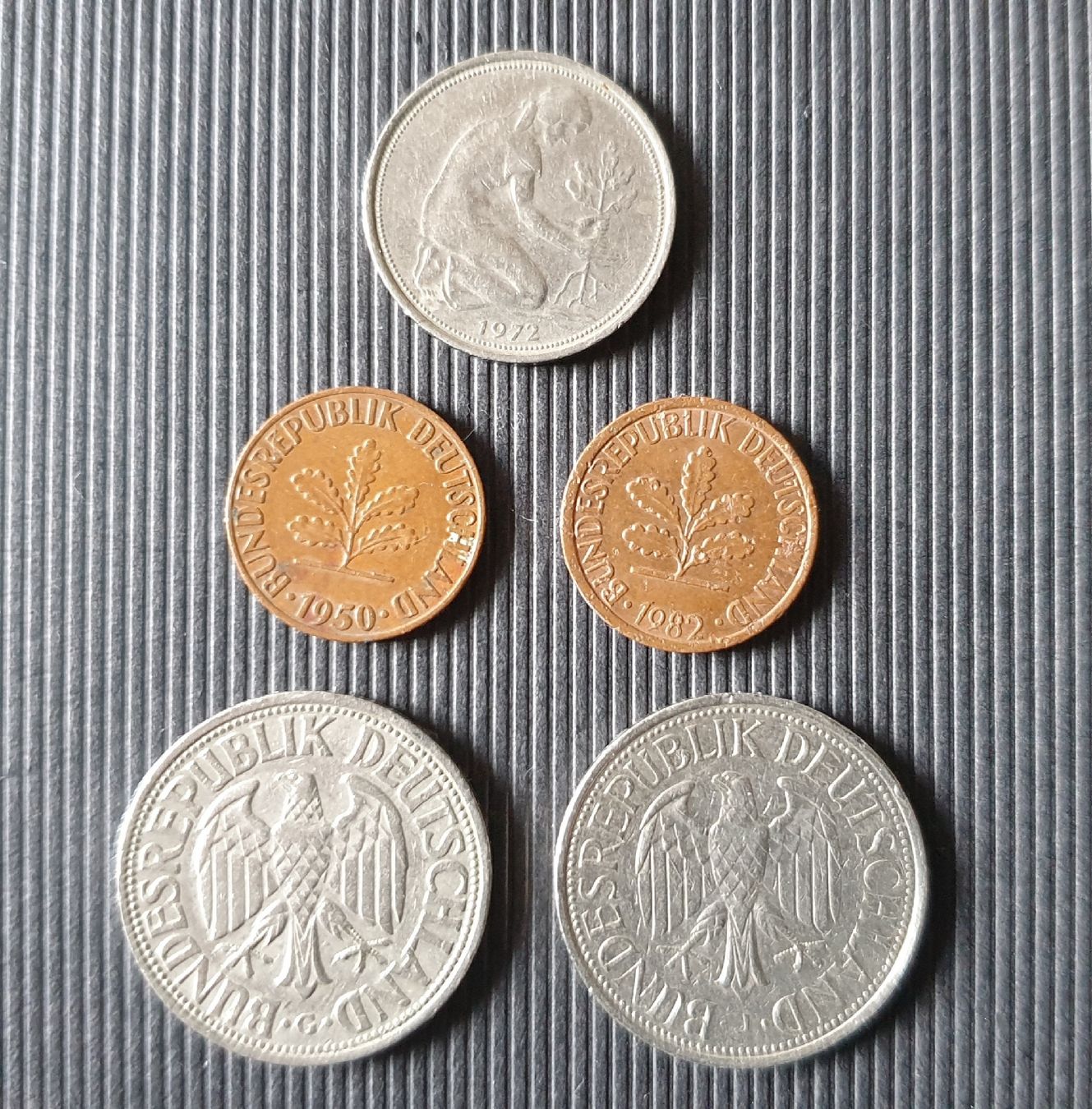 Alle Münzen: DEUTSCHE MARK - MÜNZEN – Gebraucht aus Wengi b. Büren von Ot1000