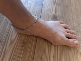 Fusskette Silber 