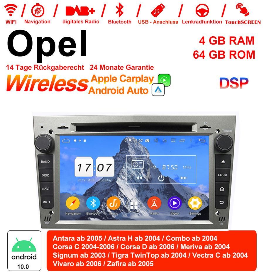Autoradio: Android 10 Autoradio Opel DSP Silber – Nuovo e nell'imballaggio originale da Malans GR venduto da BUYBEST-Schweiz