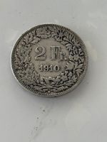 2 Franken 1910  sehr Rar