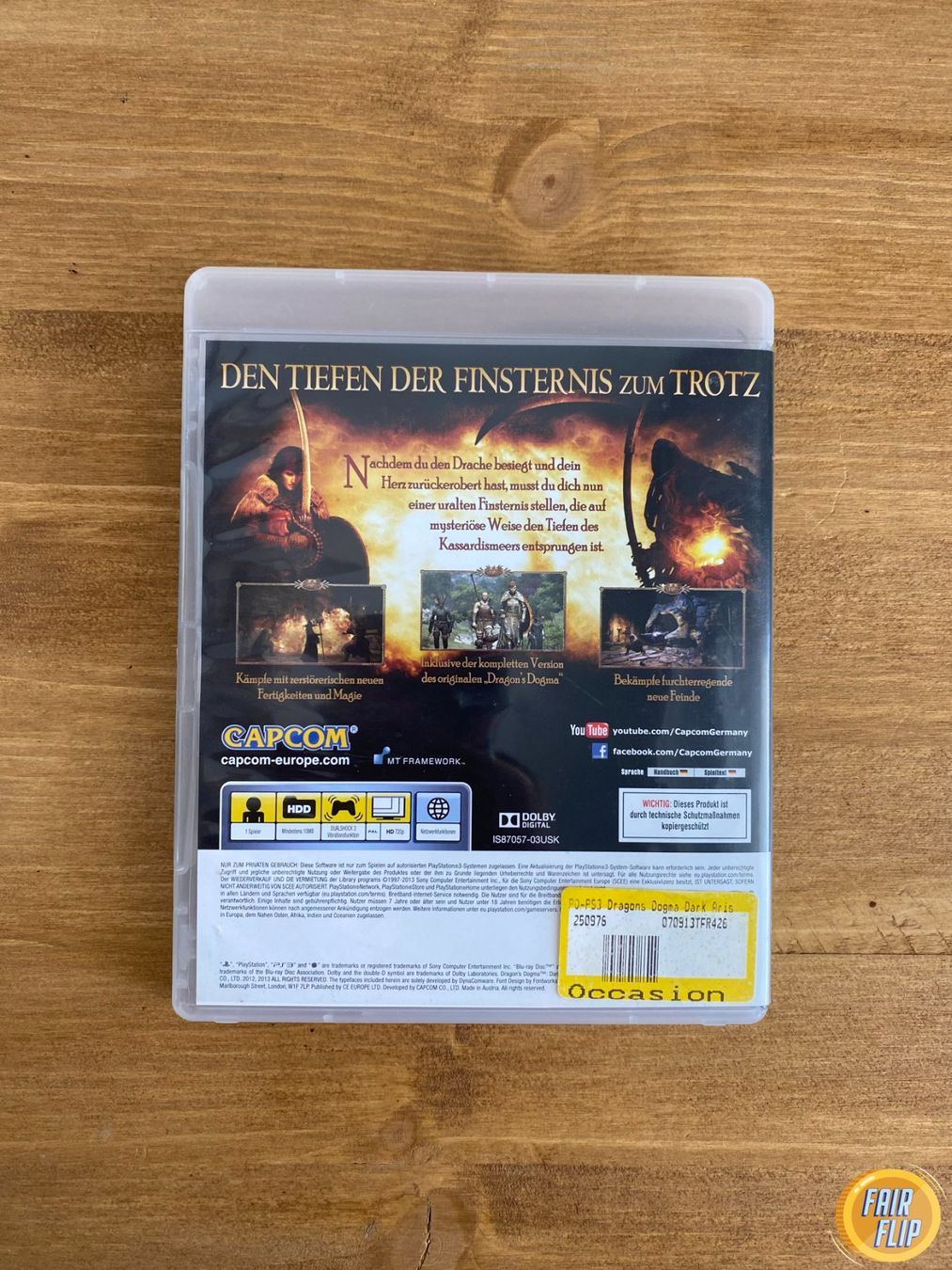 Spiele: PS3 Dragon's Dogma: Dark Arisen – Gebraucht aus Luzern von fairflip 2