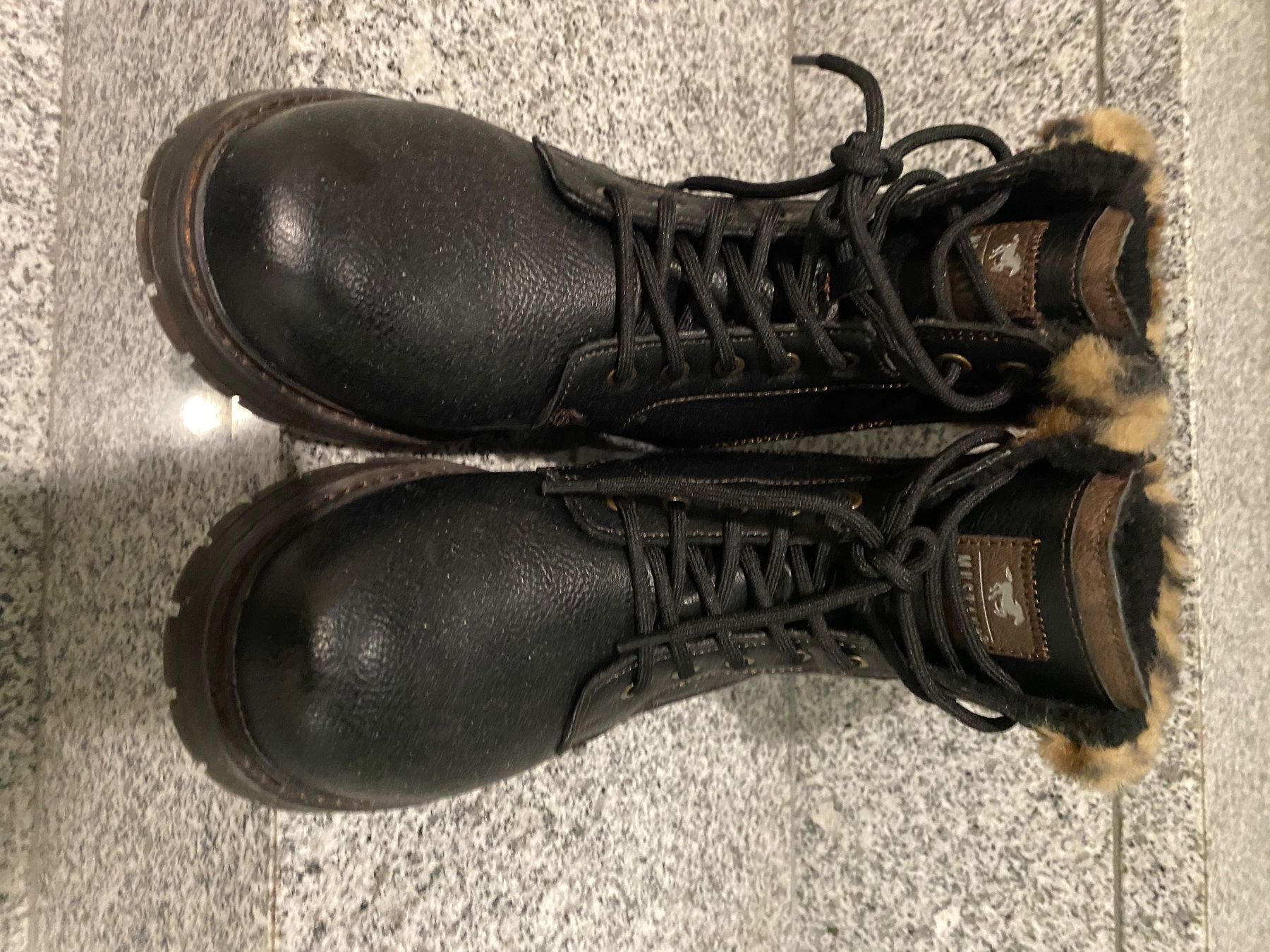 Mustang Scarpe da uomo: Mustang Snowboot/Winterstiefel - black – Nuovo e nell'imballaggio originale da Luzern venduto da Sommer_26 6