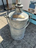 Alte antike SBB Öl Kanne 5 Liter verzinkt Einheitsöl No1