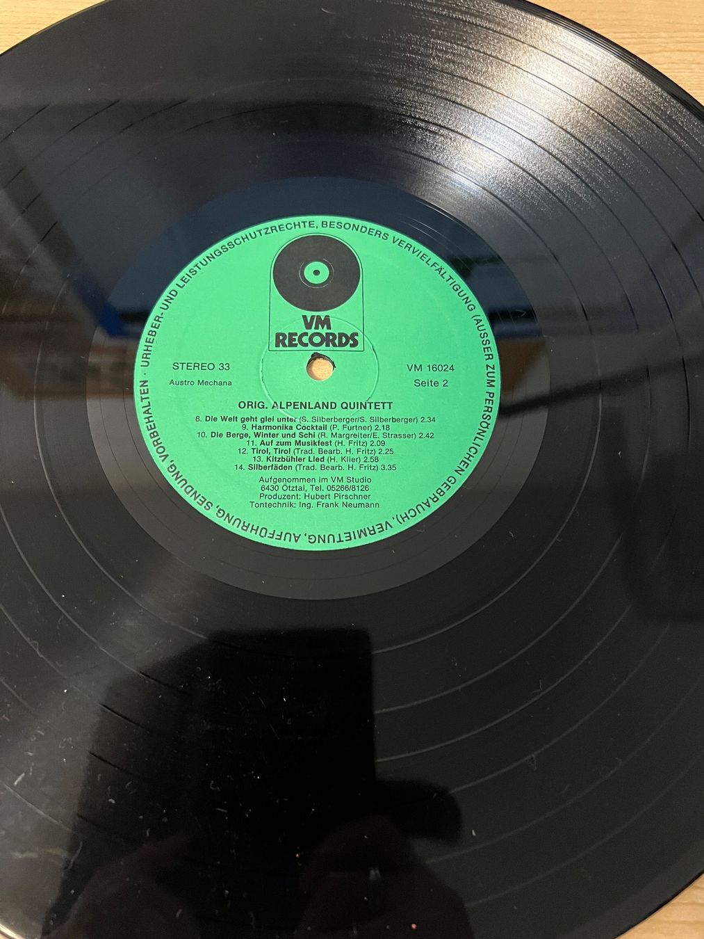 Vinyles: LP Alpenland Quintett – D'occasion à Goldach par erika94 3