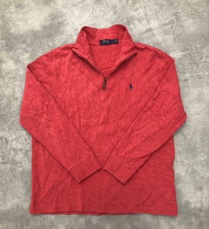 Pull Half zip 1/4 zip Ralph Lauren  📐| Taille : XL  👕