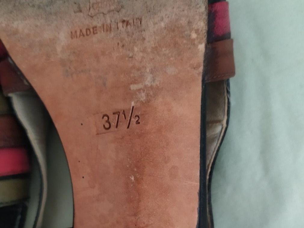 Scarpe da donna: Sandalettes en cuir Gr. 36 – Usato da Chezard St-Martin venduto da Loucail 3