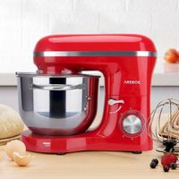 Arebos Küchenmaschine 1500W, Edelstahl