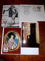 timbres tricentenaire de la mort de moliere