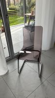 vintage Freischwinger Stuhl Plexiglas