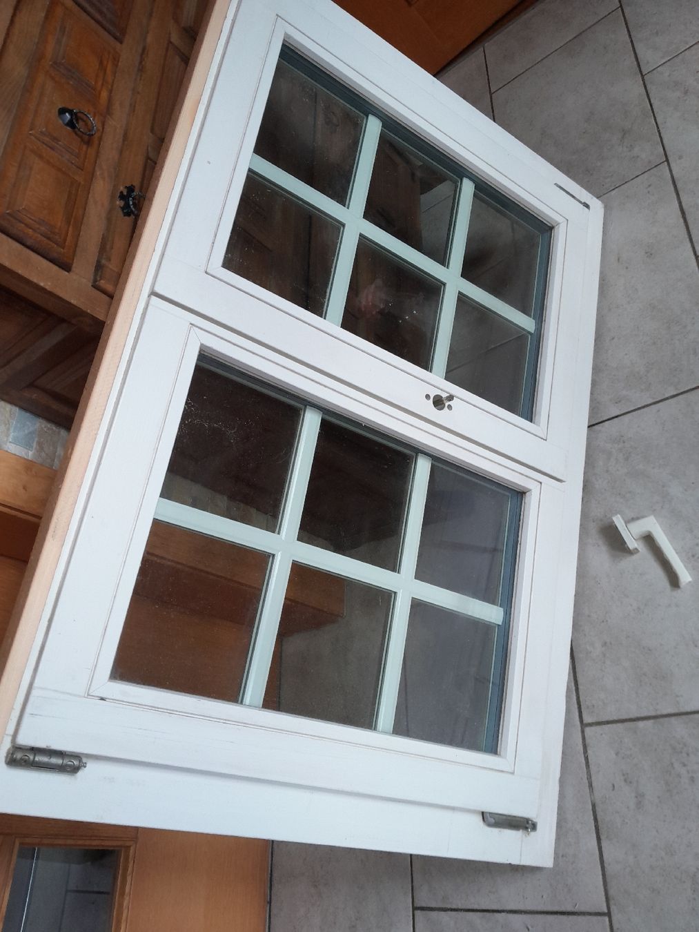 Fenêtres: Fenster sprosse 3fachisolierglas – D'occasion à Marbach LU par san_8kt5