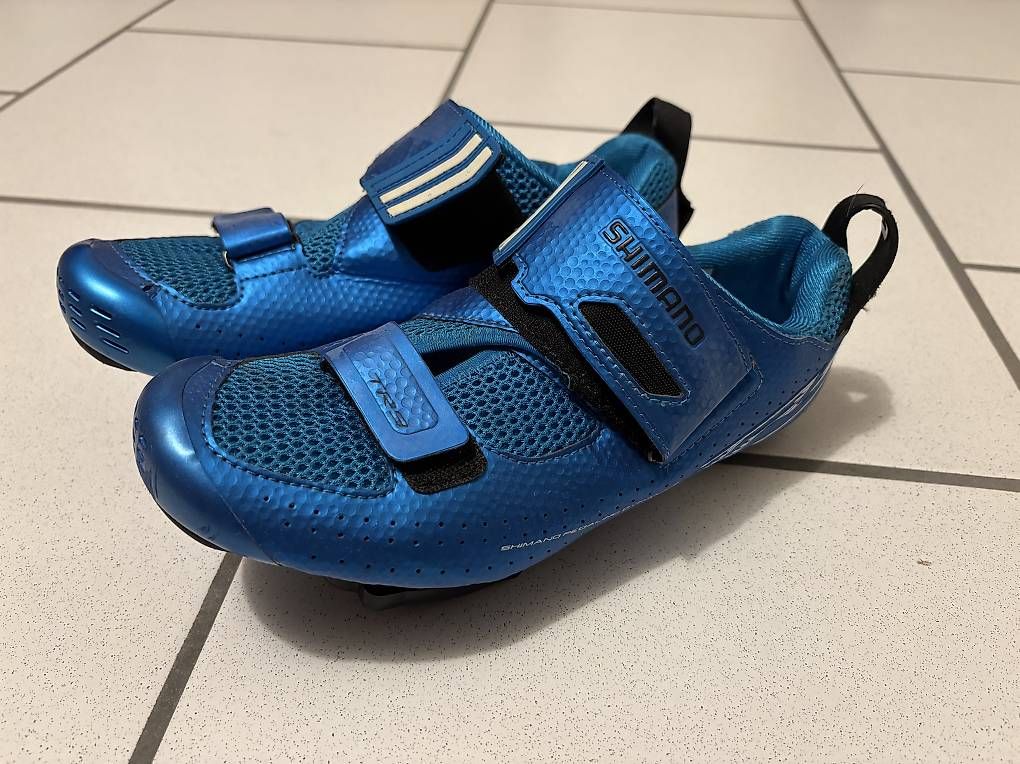 Chaussures hommes: Triathlon Shimano Veloschuhe Gr. 41 – D'occasion à Adlikon par Sam1976 2