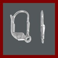 2 Stück (1 Paar) Brisuren / Ohrhaken Silber 925