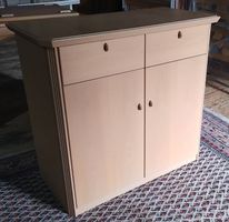 Kleiner Schrank, Eiche furniert