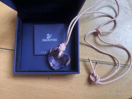 Swarovski Halskette mit Herzanhänger
