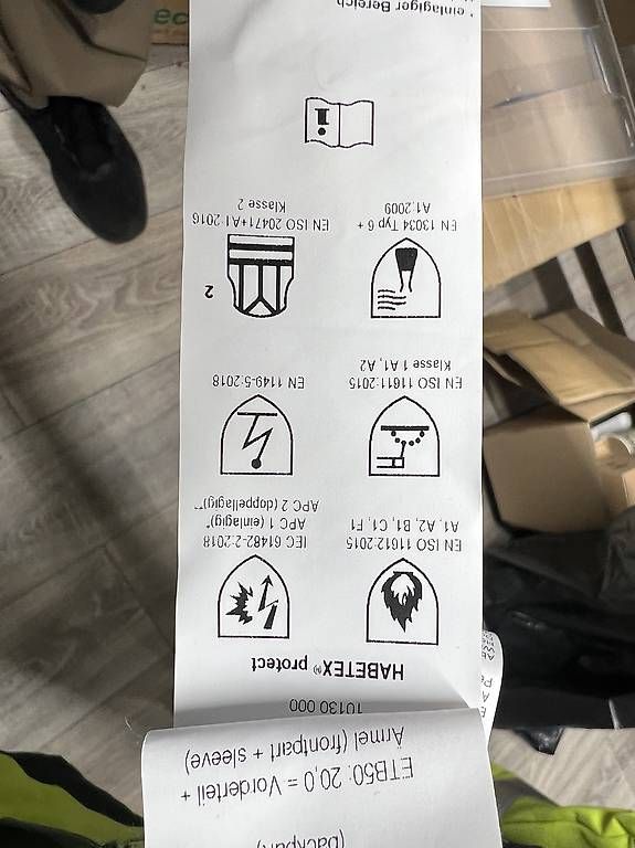 Giacche: Glomar Hi-Vis Jacke 4kA  Grösse52 – Usato da Neuenhof venduto da Tradem4ster 3