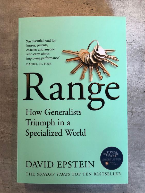 RANGE By David Epstein | Kaufen Auf Ricardo