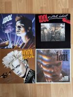 Billy Idol Vinyl Sammlung 6 LP VG+ Rebel Yell u.a.