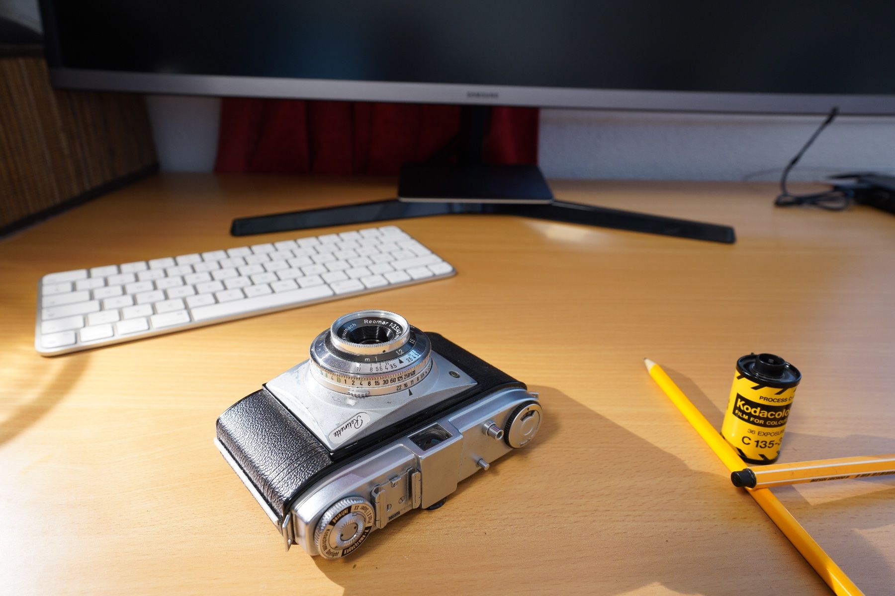 Kodak Kamera: Kodak Retinette Reimar 1:3,5/45mm + Hülle – Gebraucht aus Dagmersellen von sim_zqh8 7
