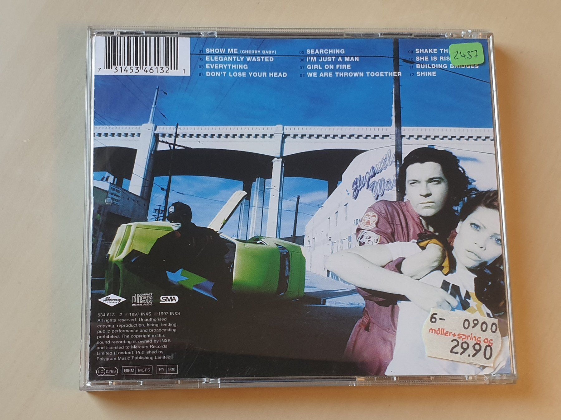 CDs: Inxs Elegantly Wasted – D'occasion à Stansstad par collectorsshop 1