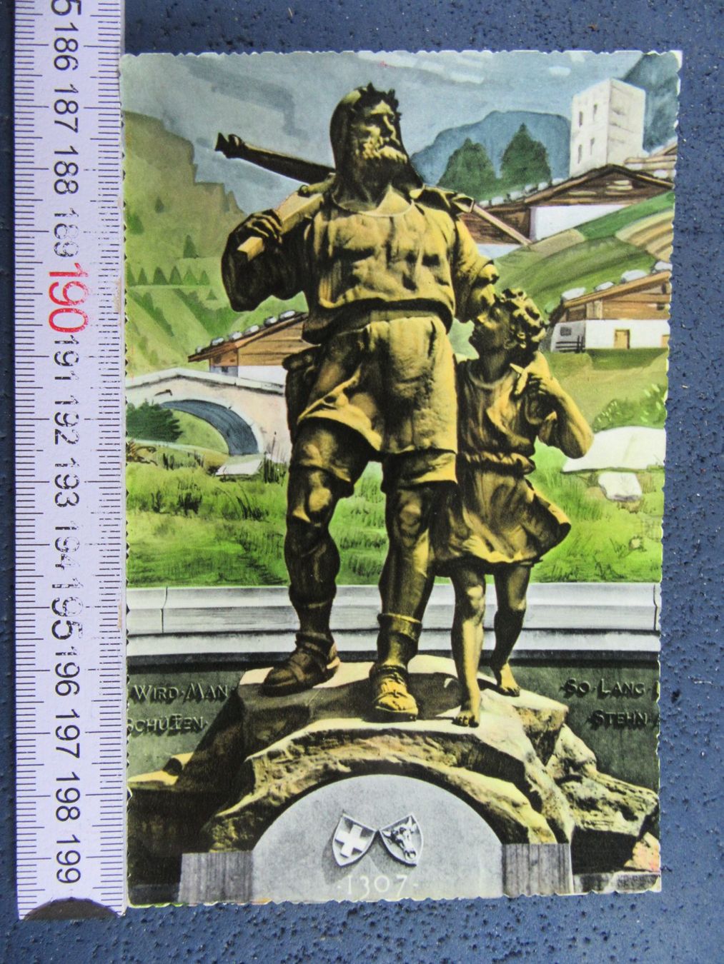 Cartes postales: ALTDORF TELL DENKMAL URI AK – D'occasion à Ettingen par Hausi4711