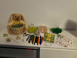 Oster Paket - Ostereier malen - Osterkorb - basteln