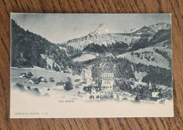 Alte Karte Les Avants