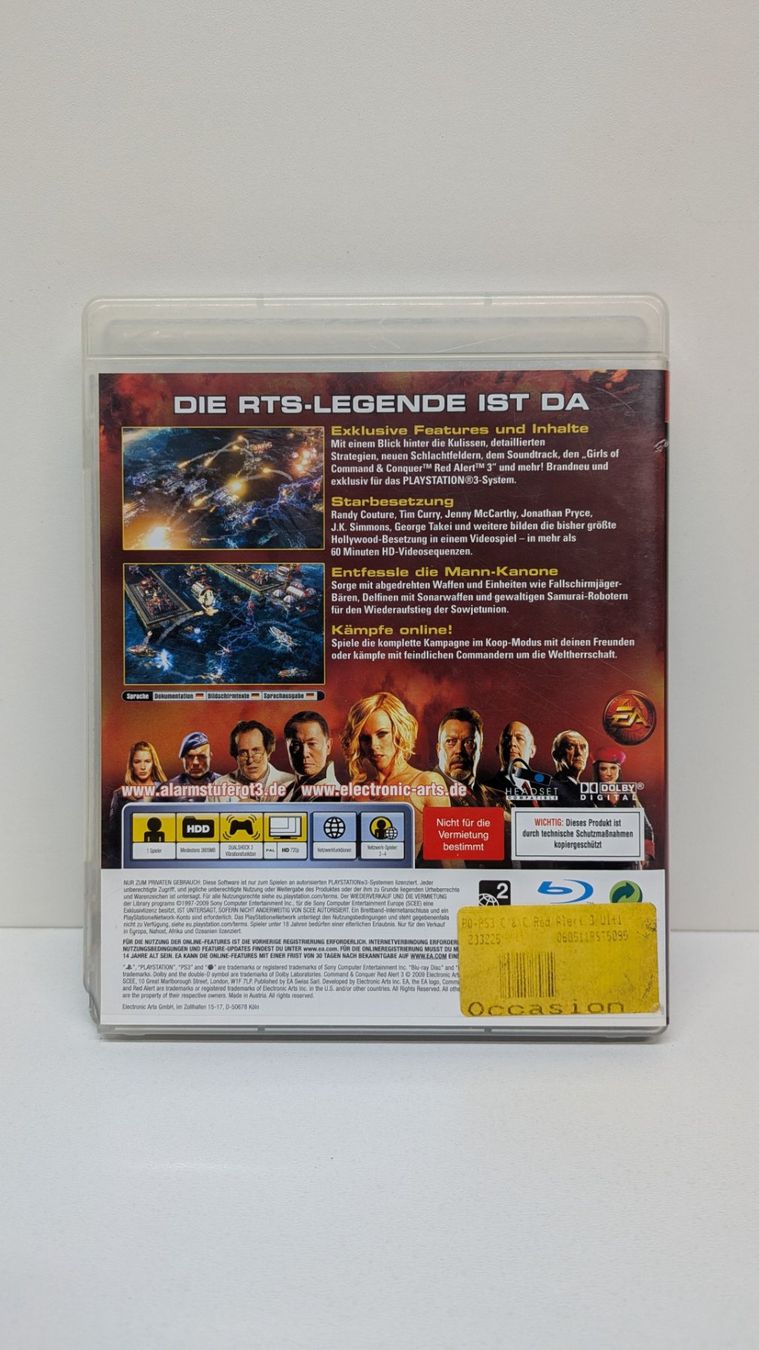 Giochi: Command & Conquer: Alarmstufe Rot 3 - PlayStation 3 – Usato da Menziken venduto da mame18 2