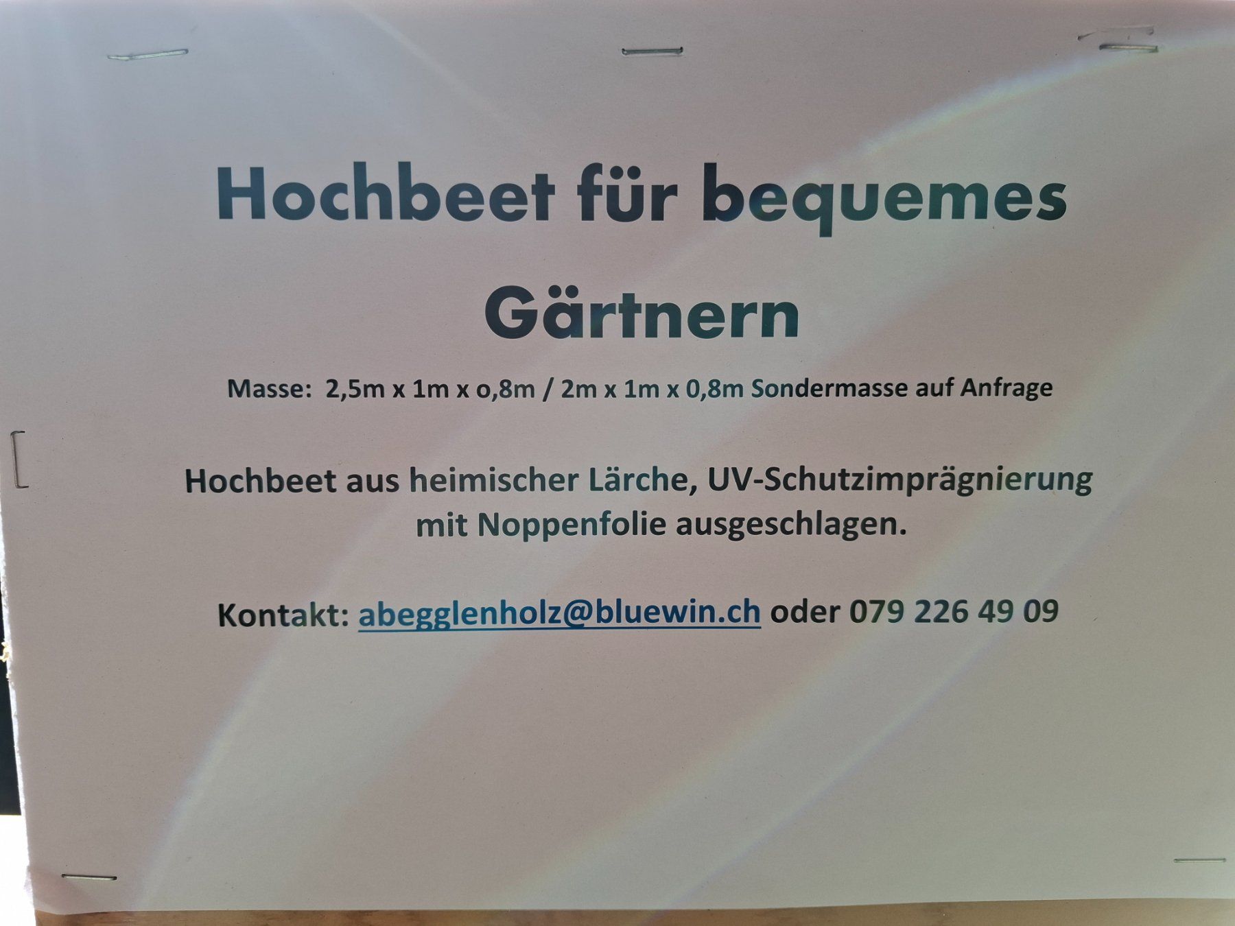 Vasi per fiori: Hochbeet – Nuovo (secondo la descrizione) da Bönigen venduto da hab61 3