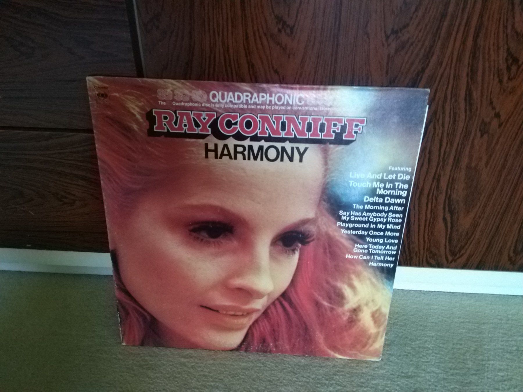 Vinyles: QUADRAPHONIC Ray Conniff- Harmony LP – D'occasion à Hinwil par liliane2011