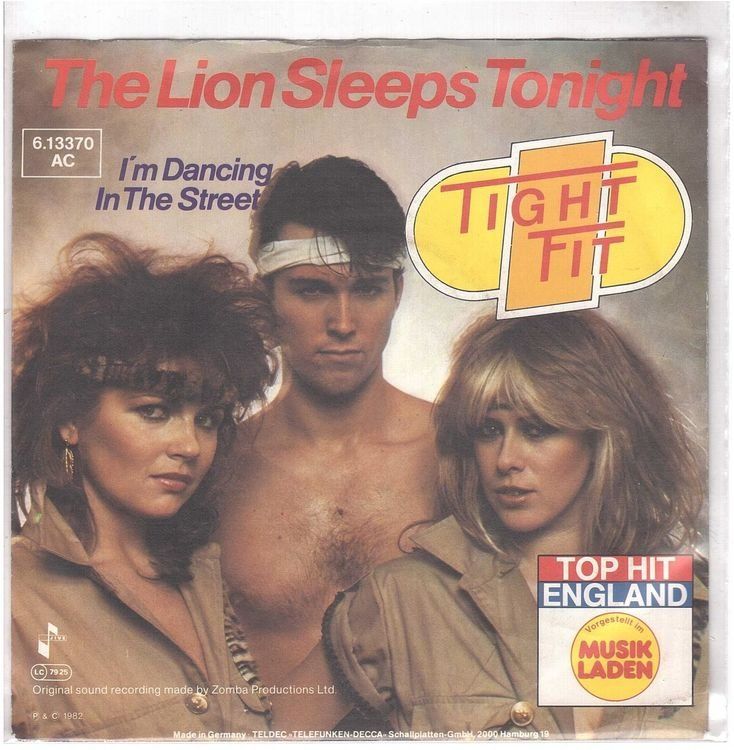 Dischi in vinile: Tight Fit  --  The lion sleeps tonight   Single7 – Usato da Rheinau venduto da asteng