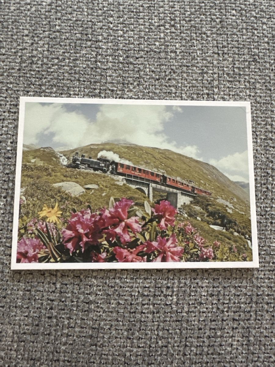 Cartoline postali: 3 Dampflok Ansichtskarten/Postkarten Furka Bergstrecke – Nuovo e nell'imballaggio originale da Zuchwil venduto da paedward 2