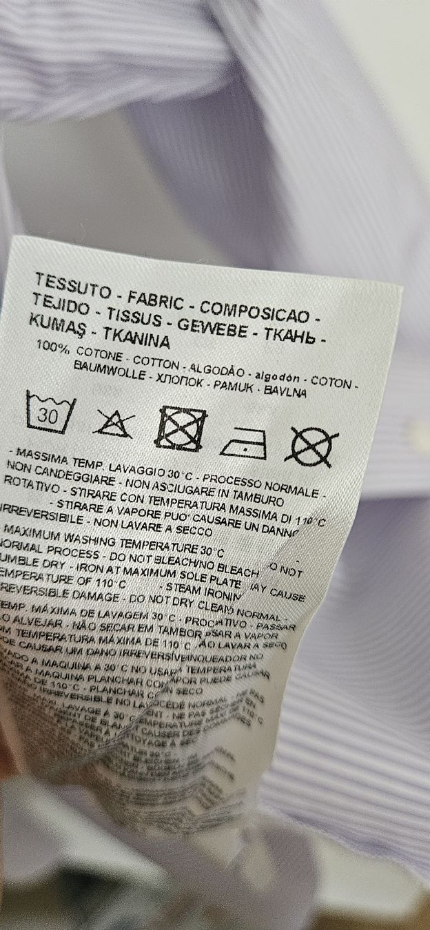 Armani Camicette: Armani Exchange Bluse Gr. XS/S  Baumwolle – Usato da Hellbühl venduto da Veci02 3