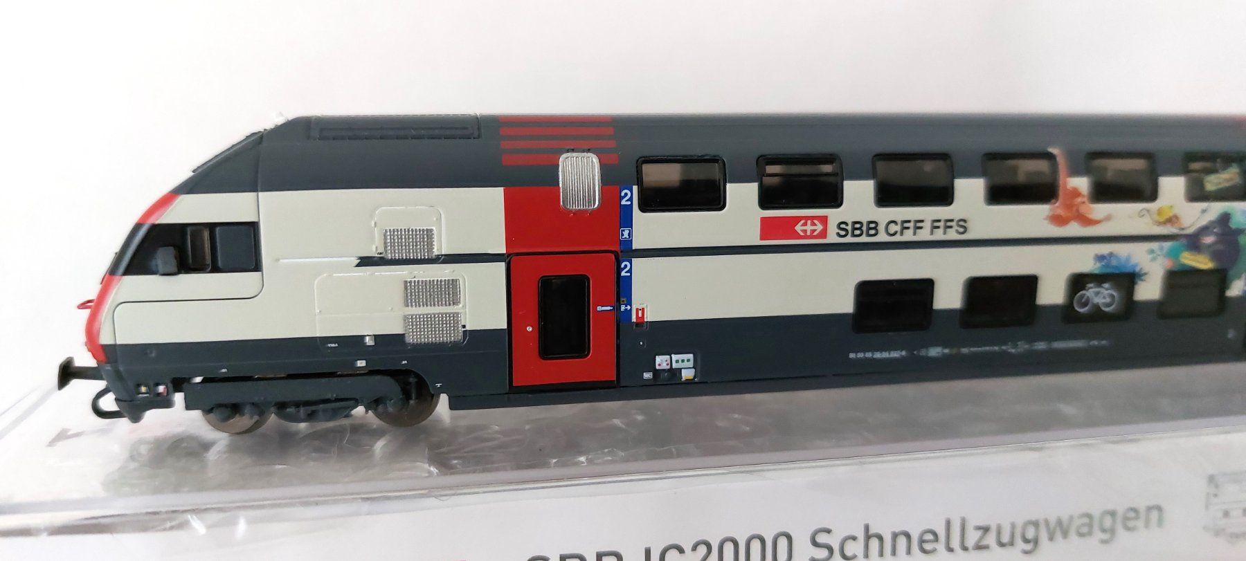 Hobbytrain BT Steuerwagen SBB IC2000 H25129 (Neu und