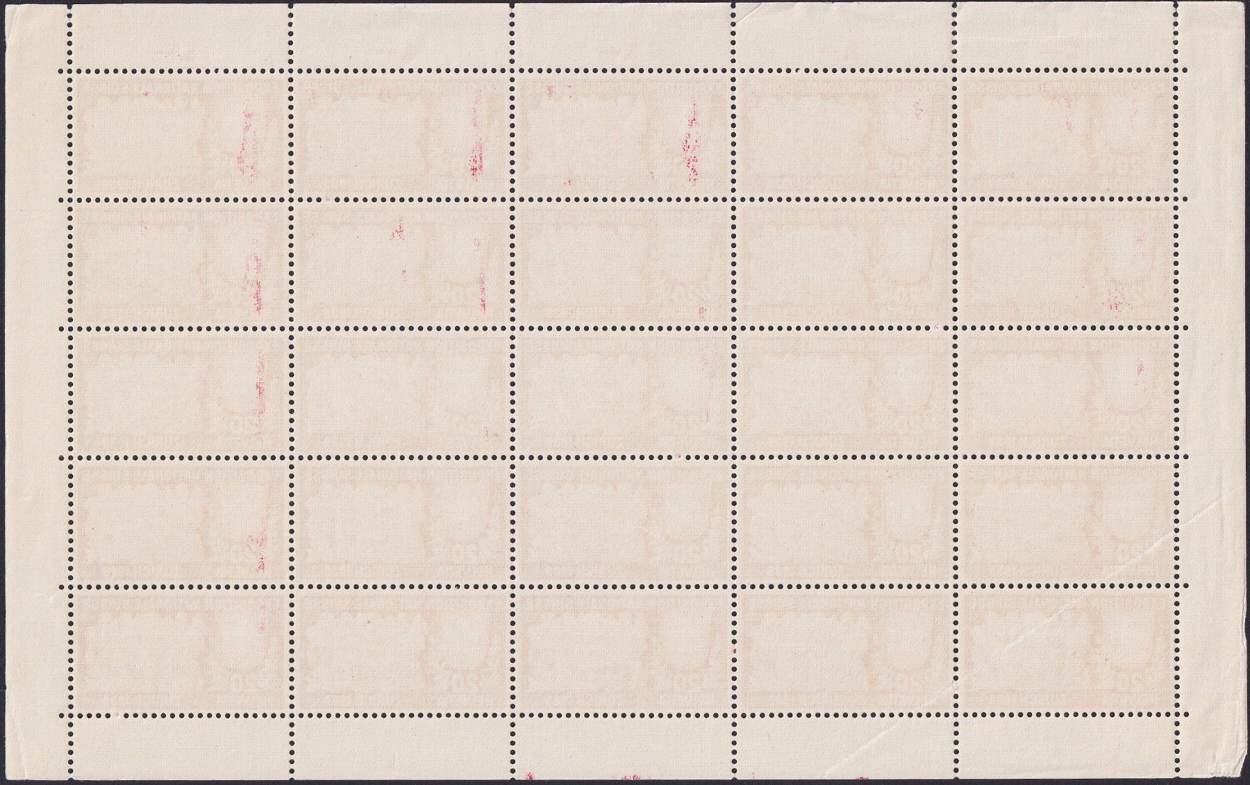 Tutti i francobolli: 1939, Nr.222-224 Bogen mit Plattenfehler postfrisch. 530.-+ – Usato da Sursee venduto da Luzernerraute 4