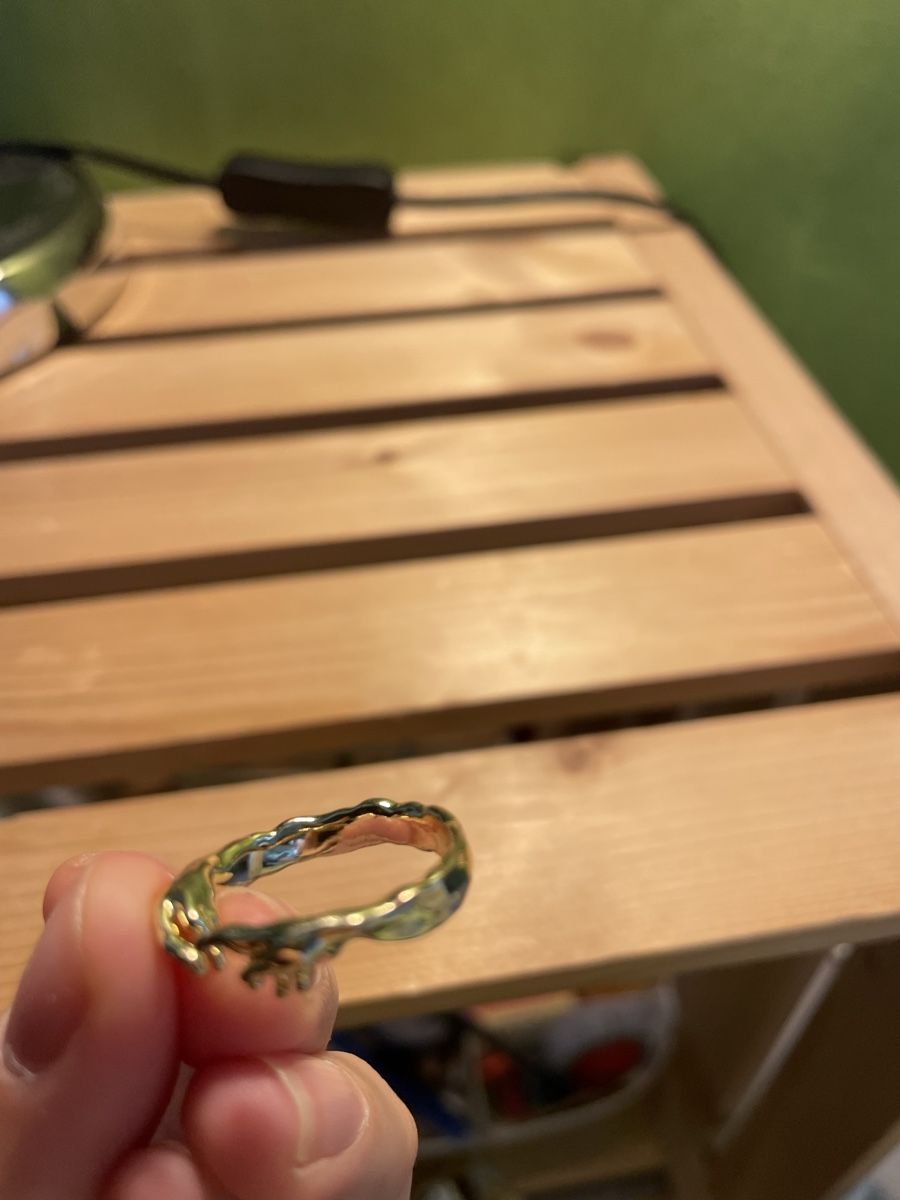 Anelli: Goldener Ring mit Hände-Design – Nuovo (secondo la descrizione) da Dittingen venduto da nje_9nlt 3