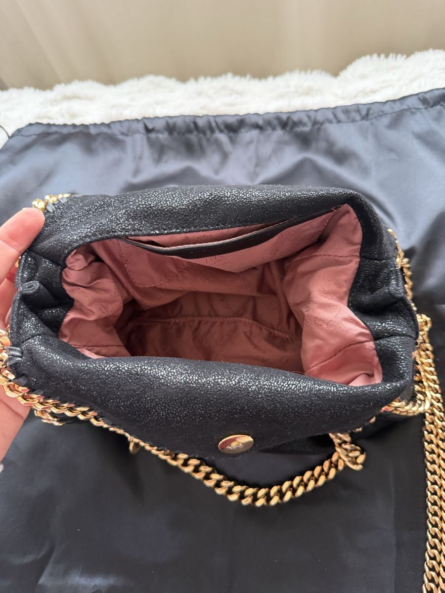 Stella McCartney Borse da donna: Stella McCartney Falabella Mini Bag, Schwarz – Nuovo (secondo la descrizione) da Meilen venduto da laraherre 4