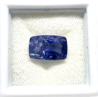 1x Tanzanite coussin 4.31 ct - CERTIFICAT 260.- Fr.