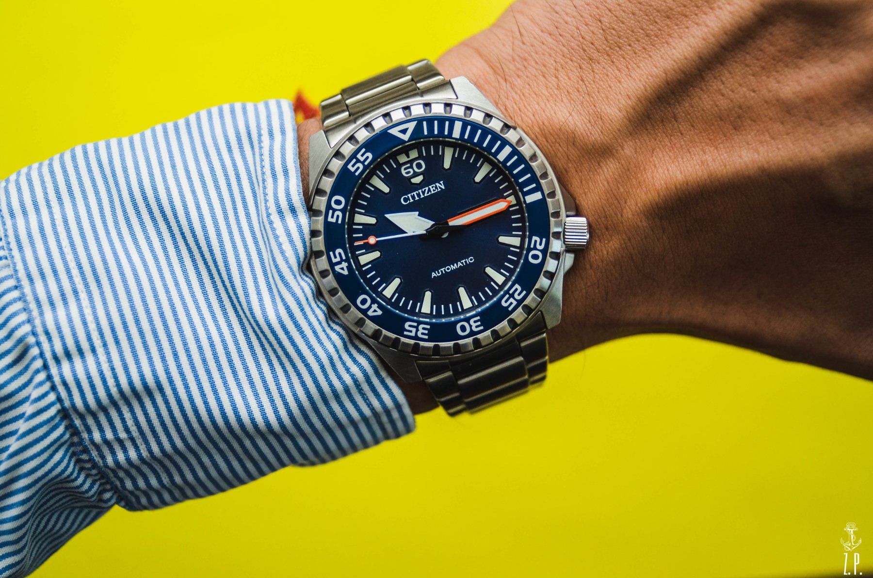Citizen Orologi: Citizen Diver NH8389-88LE Automatic Blau Herren Uhr – Usato da Boswil venduto da ZPwatches 1