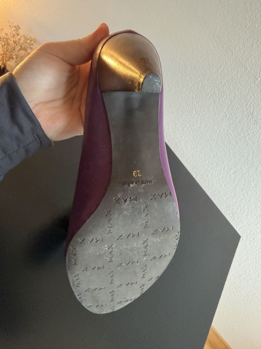 Scarpe da donna: Pumps Max Schoes Grösse 39 violett – Usato da Schwarzenegg venduto da sbuergy 4