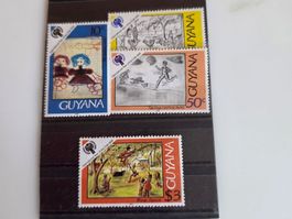 GUYANA 1979 ** JAHR DER KINDER ZEICHNUNG