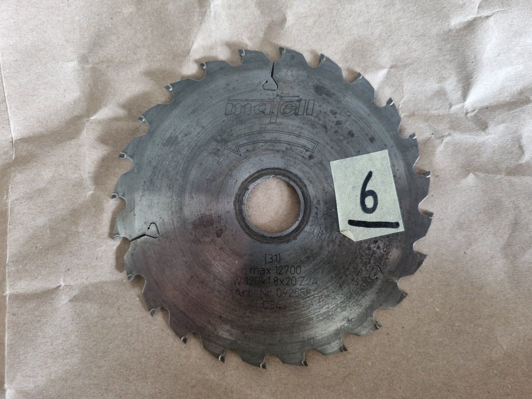 Seghe: Sägeblatt 120x1.8/1.2x20 – Usato da Buchs AG venduto da schnoderhong